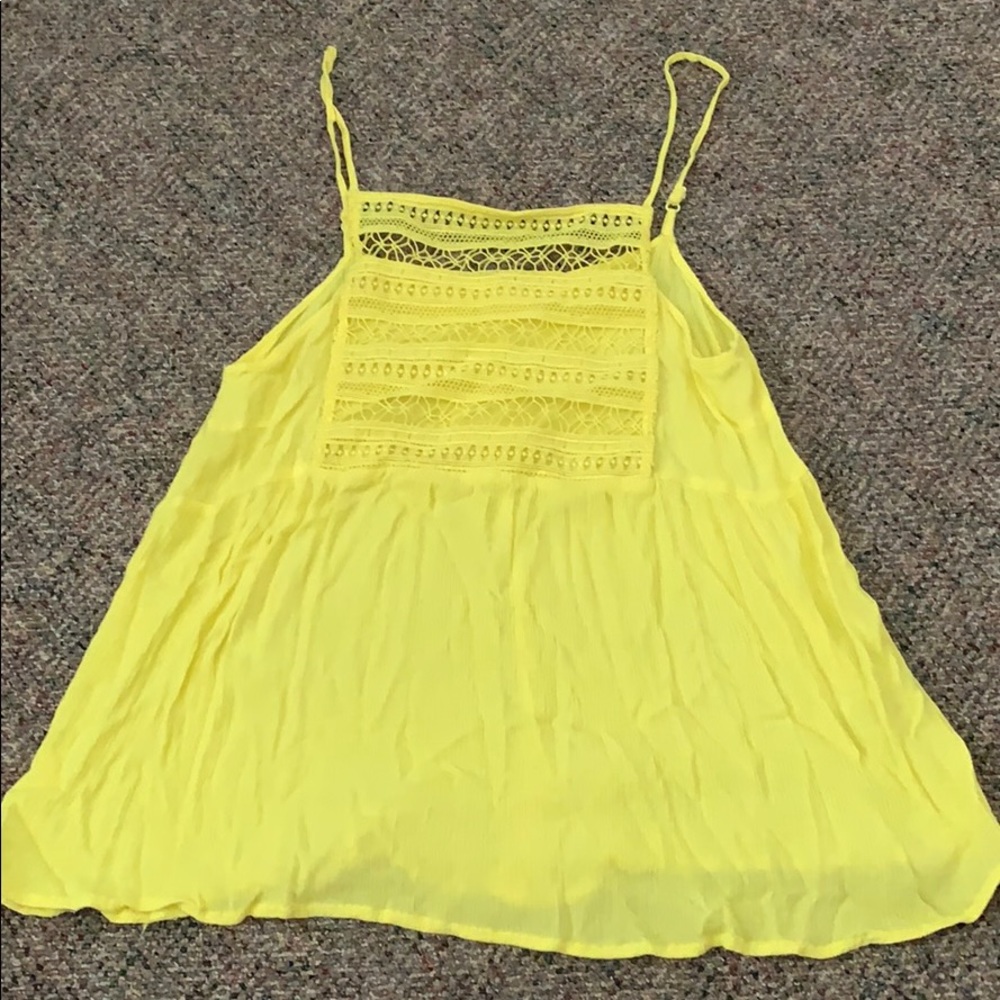 Yellow tank